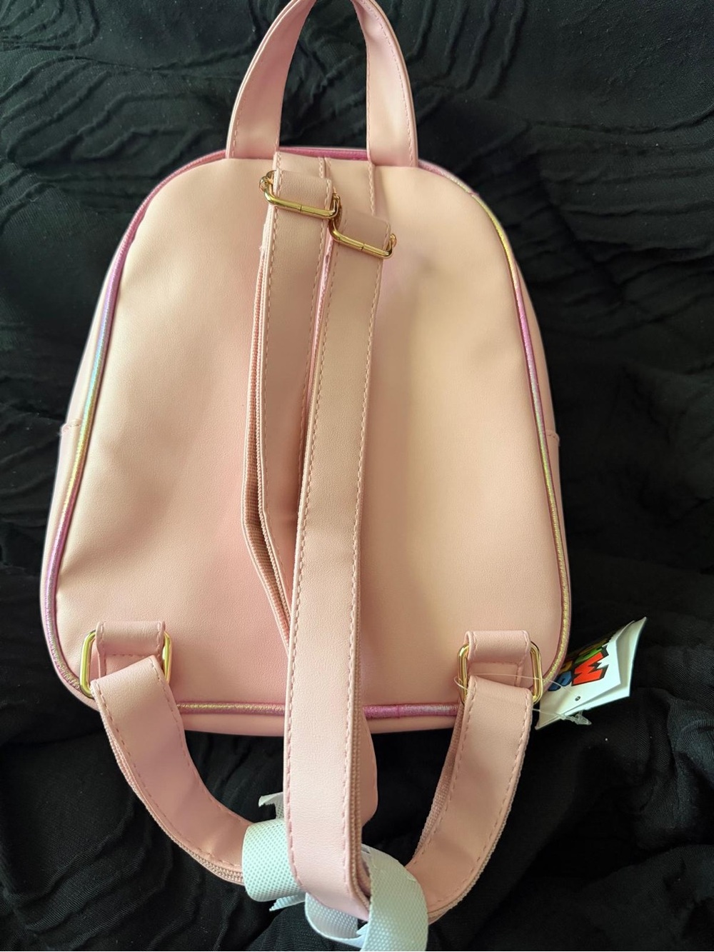 Nintendo Peach Pink Kids Backpack with Star Charm - Picture 2 of 3